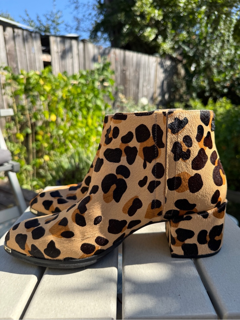NWOT Cole Haan Grand Ambition Boot, Jaguar Calf Hair, size 10